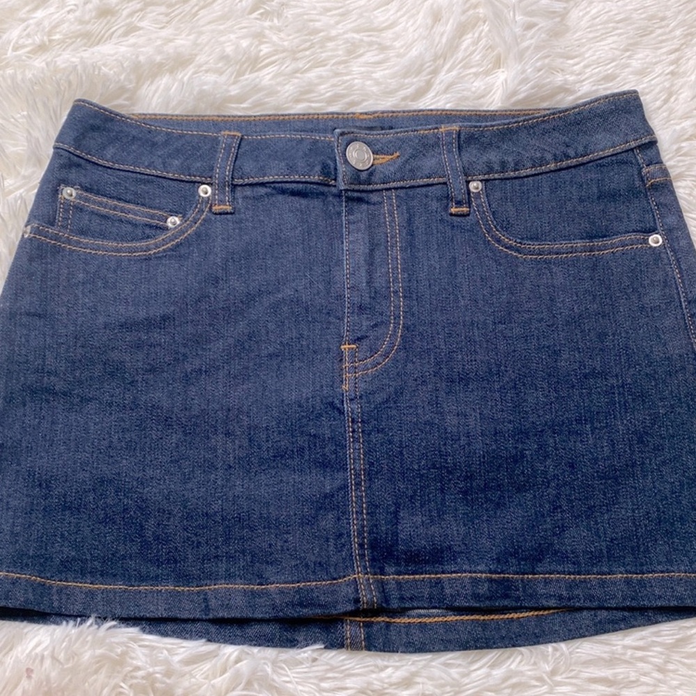 Urban Outfitters BDG Blue Jean Denim Mini Skirt Size 28
